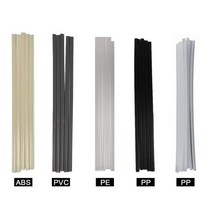 플라스틱 용접봉 ABS PP PVC PE 용접 스틱 5x2mm 용접기 총 범퍼 수리 용품 20 개, 02-Mixed kit 50pcs