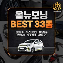 (골져스) 2017 올뉴모닝 튜닝 악세사리 인테리어 차량용품, 29_썬글라스 클립 블랙(부착형클립)