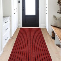 ANTPOP 러너 러그 0.6m x 1.8m(2피트 6피트) 야외 실내 고무 뒷면 세탁 가능한 카펫 복도 입구 주방 욕실 세탁실 발코니 차고 파티오용 싱크대 1260406