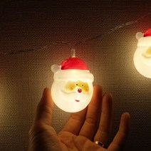 코메샵 산타 LED 전구 조명 가랜드