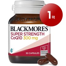 Blackmores 와와마켓 호주산 직송 Blackmores 블랙모어스 슈퍼 스트렝스 코엔자임 CoQ10 300mg 30정 심장 혈액 건강 관리 1팩