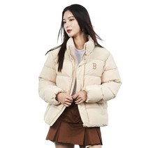 [국내 매장판] MLB 베이직 스몰로고 숏패딩3ADJB0526-43BGS 298699
