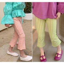 1+1 컬러체크팬츠 유아 여아 아동 키즈 어린이집룩 유치원룩 유아결혼식룩 유아하객룩 유아레깅스 아동레깅스 여아레깅스 나팔레깅스 아동나팔레깅스 여아나팔레깅스 유아나팔레깅스