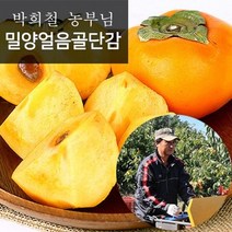 참다올 [참다올] 10.25부터 출고! 박희철농부의 GAP 밀양단감 중과5kg(27-30과)