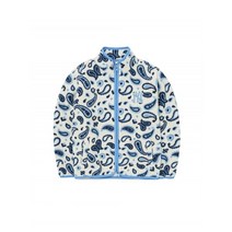 MLB KIDS 페이즐리 폴라플리스 트레이닝 상의 NY (Cream)