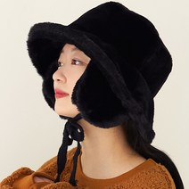 이코마켓 국산 왕따뜻 겨울 털 귀도리햇 방한모 귀달이 버킷햇