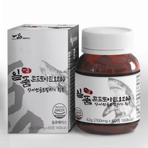 일품 콘드로이친 1200mg 저분자 상어연골 분말 91% 고함량, 60정, 6개