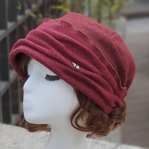 루이엘 -아르데코2- 미니클로슈 미니벙거지 짧은챙 비니 또끄 여성벙거지 귀여운모자 2color