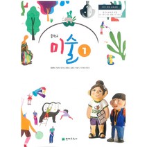 중학교 미술 1 천재 김선아 교과서 2022년사용 최상급