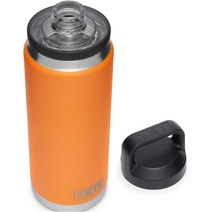 YETI Rambler 768.9ml 26온스 물병 진공 단열 스테인리스 스틸 처그 캡 포함, 한개옵션1