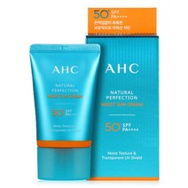 AHC 내추럴퍼펙션 모이스트 선크림 SPF50, 50ml