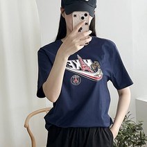 나이키 X 파리 생제르맹 남녀공용 반팔티셔츠 1083