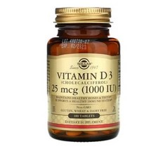 Solgar vitamineD 솔가 비타민D 1000 하루한번 비타민D3 비타민디 영양제 180정 2통