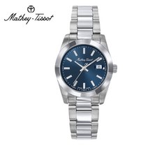 메티티솟 Mathey-Tissot 여성 메탈밴드시계 D450ABU