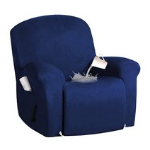 안마의자커버 덮개 천갈이스웨이드 미끄럼 방지 안락 의자 소파 커버 1 2 3 인용 발수 레이지 보이 탄성, 01 A14