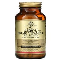 Solgar Vitamin C 솔가 비타민 C 500mg 100베지터블 캡슐