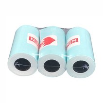 스티커사진기계3롤/세트 감열지 인쇄용 스티커 자기 접착 성 인화지 롤 용지 미니 휴대용 프린터, 한개옵션0
