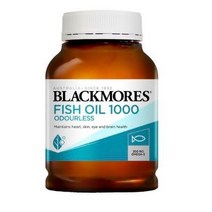 블랙모어스 오더리스 피쉬오일 1000mg 캡슐, 400캡슐, 3개