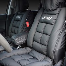 다이아코트 리무진시트 시즌2 앞좌석용, 1개, 블랙