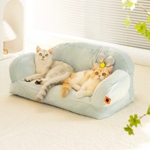데이영 폭신 고양이 쇼파 더블