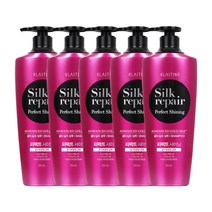 엘라스틴 실크리페어 샤이닝 샴푸 시그니처 550mlx5개, 단품