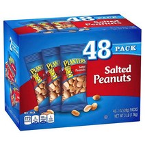 플랜터스 솔티드 피넛 28g 48개입 Planters Salted Peanuts (1oz / 48pk)