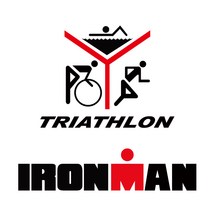 트라이애슬론 아이언맨 TRIATHLON IRONMAN 데칼, 1개, 선택-3블루(소)