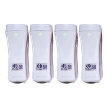 LED 휴대용 비상 조명등 조명 손전등 소방 랜턴 후레쉬 비상용 미니 노래방 업소용 소방용 화재등 비상전등, LED휴대용조명등(KFI) 화이트 × 4개