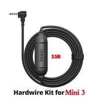 어라운드뷰 360도 자동차 화물차 4채널 카메라 DDPAI 미니 5 분 3 Z40 하드 와이어 키트 12 24V 마이크로 USB 타입 C 충전기 DVR 대시 캠 미러 충전 케이블, 02 Mini 3