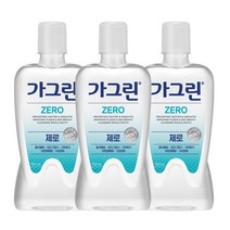 가그린 제로 750ml 3개+100ml증정