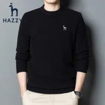 헤지스 라운드 솔리드 스웨터 니트 남성용 캐주얼 스웨터