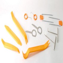 차량용 내장재 리무버 12종 세트 카오디오 네비 블랙박스 LED DIY작업 플라스틱헤라 자동차 내장재공구 K3 체어맨 EF쏘나타 아반떼AD 알페온 쏘울 그랜져XG