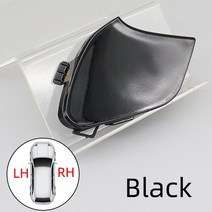 견인 장치 토우바 포드 포커스 MK3.5 2014 프론트 범퍼 후크 아이 캡 뚜껑 운반 트레일러 커버 장식 트림, [05] Black