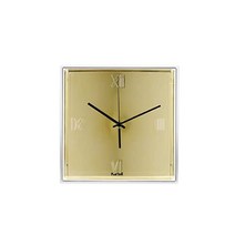 카르텔 Tic & Tac 틱앤택 메탈릭 정사각형 시계 4종, 골드