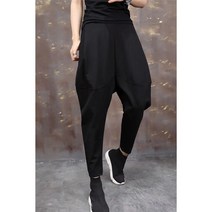WAWAMOM(특허브랜드) 빅사이즈 여성 통바지 배기슬랙스 항아리바지 BFS78D