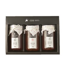 무설탕 잼 선물 3종, 무설탕수제잼 3종 선물세트 2호