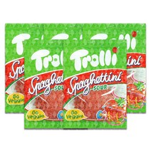트롤리 스파게티니 사우어 딸기맛 젤리 100g 5개, 나리글로벌 1, 나리글로벌 본상품선택