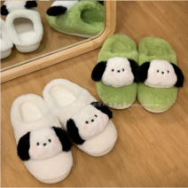털실내화 겨울 실내 방한 따뜻한 슬리퍼 학생 기숙사 커플 신발 거실 강아지 실내화 거실화
