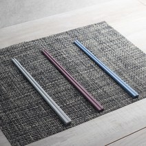 살림일기 실리콘 젓가락, 실리콘 젓가락 - 블루