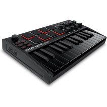 아카이 AKAI 프로페셔널 MPK 미니 MK3 25키 미디키보드 컨트롤러 블랙, 검은색