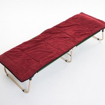 마약침대 조립필요없는 간편한 침대와 코듀로이커버세트, 침대레드와커버브라운