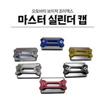 오토바이 SYM 보이져 조이맥스 마스터실린더캡 스쿠터 바이크 튜닝 파츠, 블루
