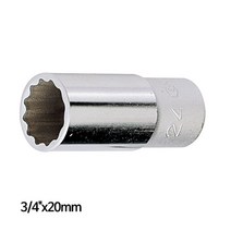 복스알 공구 복스 지니어스 롱핸드소켓 12각 1/2in 20mm