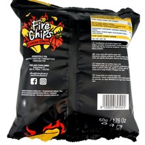 독일직구 파이어칩스 캐롤라이나 리퍼 6번째 팩(6x50g) 세계에서 가장 매운 칠리 품종을 감자칩 가장 샤프한 칩, 상세참조, 수량