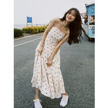 MD&COS 여행코디 일자 칼라 프렌치 비치 원피스 3067/341