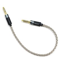 GUCraftsman 4.4mm ~ 4.4mm 어댑터 케이블 6N 싱글 크리스탈 실버 케이블 커넥터 Zen DAC Zen CAN용