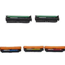 SMU사 재생토너 캐논 LBP 9500C 5색(검정 2개 컬러 3개) 1세트 CRG322IIBK/CRG322IIC/CRG322IIM/CRG322IIY, 1개, 4색