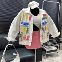 오로라 워싱 간절기 야상 환절기 디자인 올봄유행패션 파스텔 연예인st 루즈핏 봄아우터