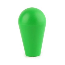 1 PC 내구성 화려한 타원형 타원형 볼 로커 볼 헤드 아케이드 게임 조이스틱 핸들, 녹색