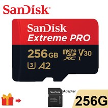 호환용 SanDisk Extreme Pro 마이크로 SD 카드 microSDXC A2 4K 비디오 메모리 U3 C10 1 테라바이트 32G TF, micro sd 256G